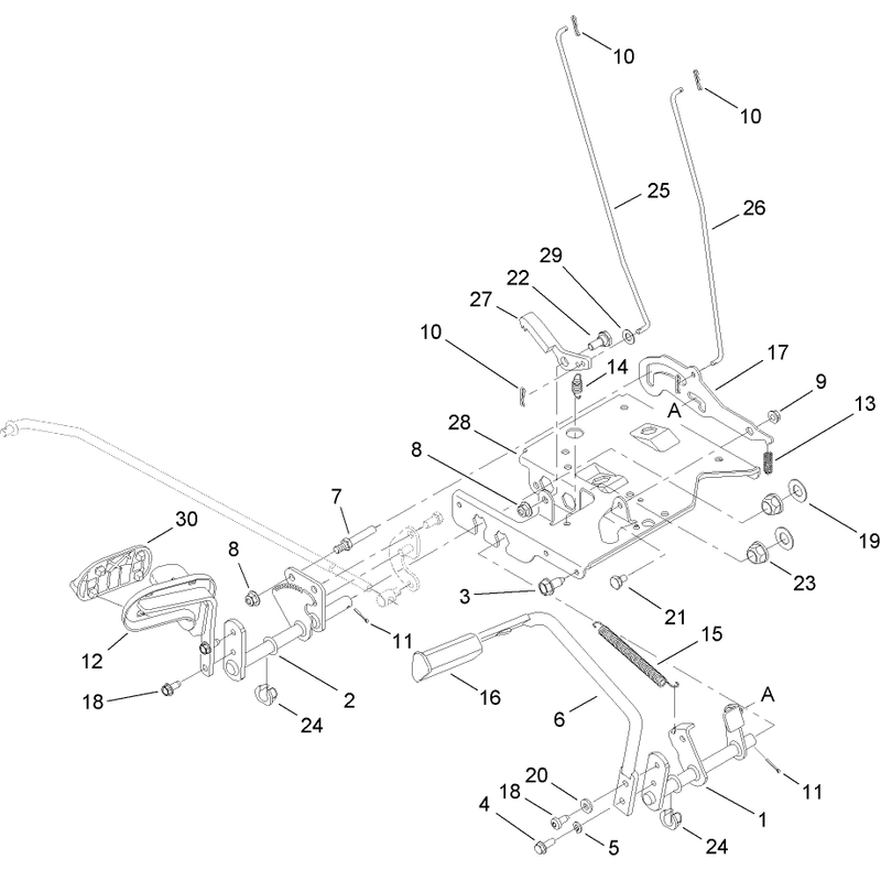 Brake and Traction Assembly