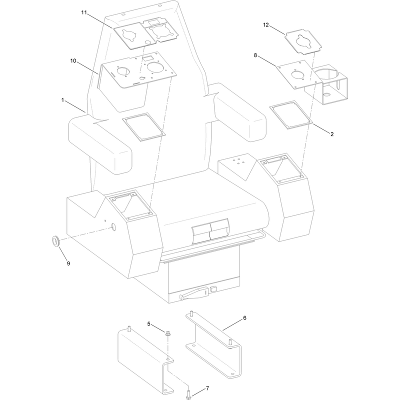 Seat Assembly No. AU118589