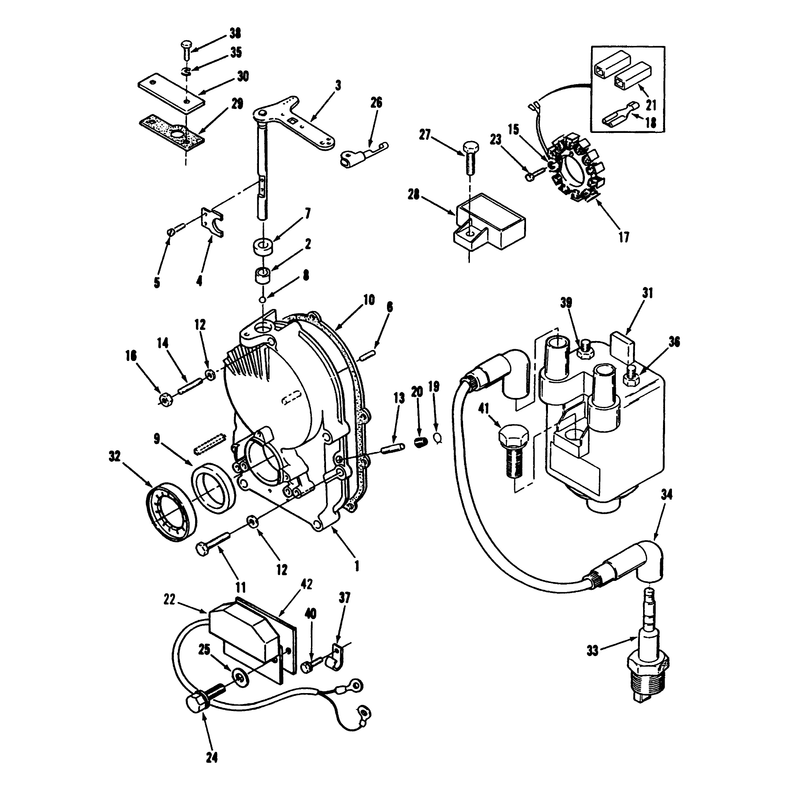 Gearcase and Ignition Controls