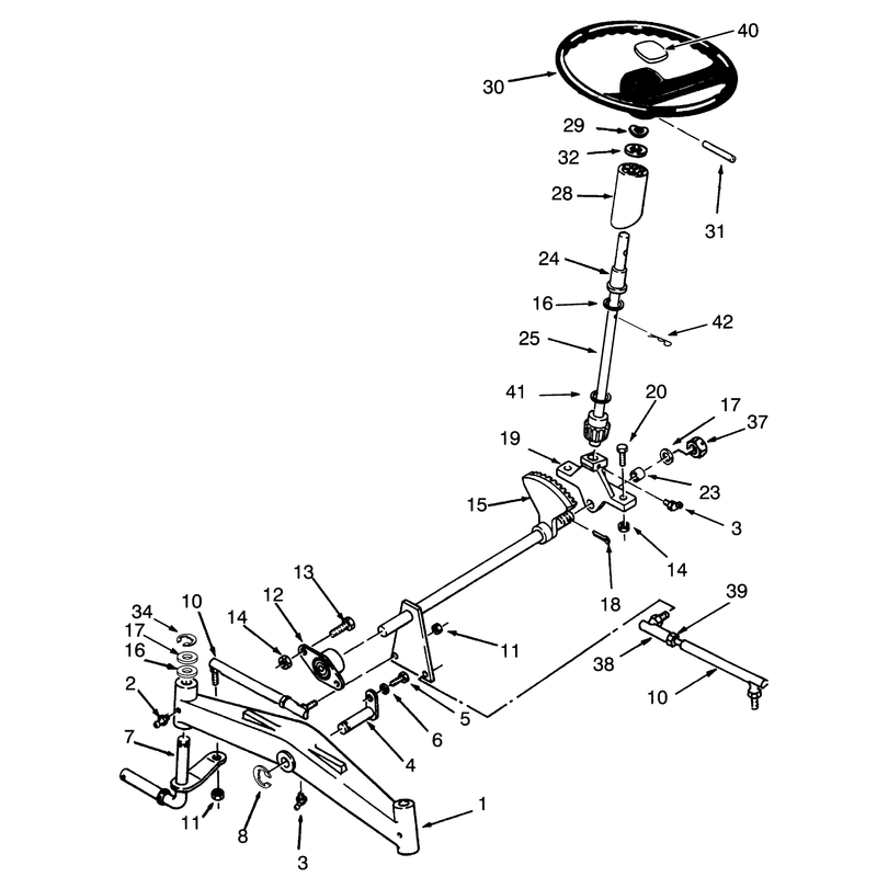 Front Axle and Steering