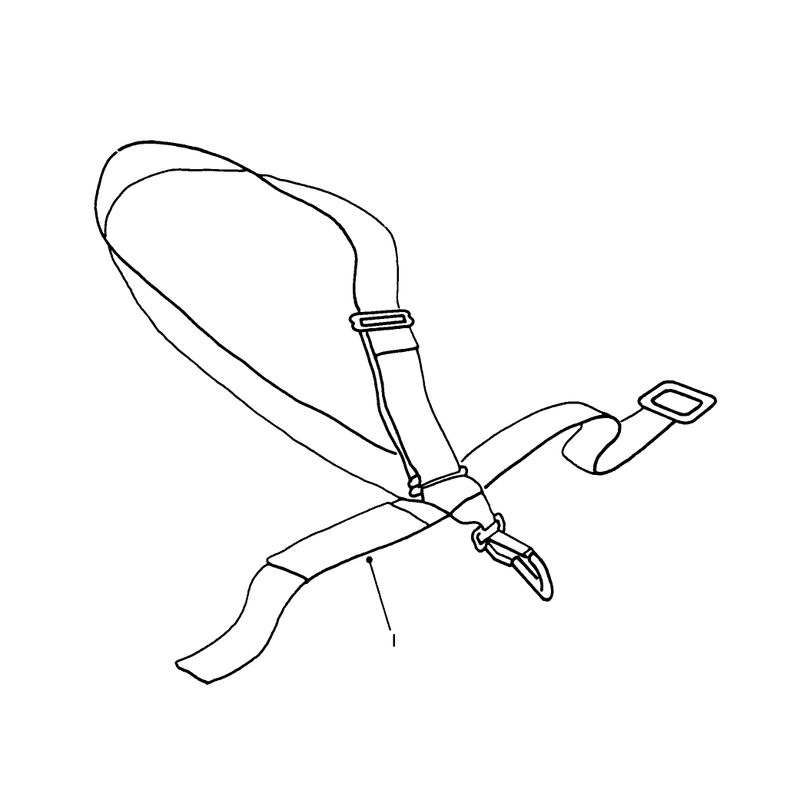 Deluxe Shoulder/waist Harness (optional)