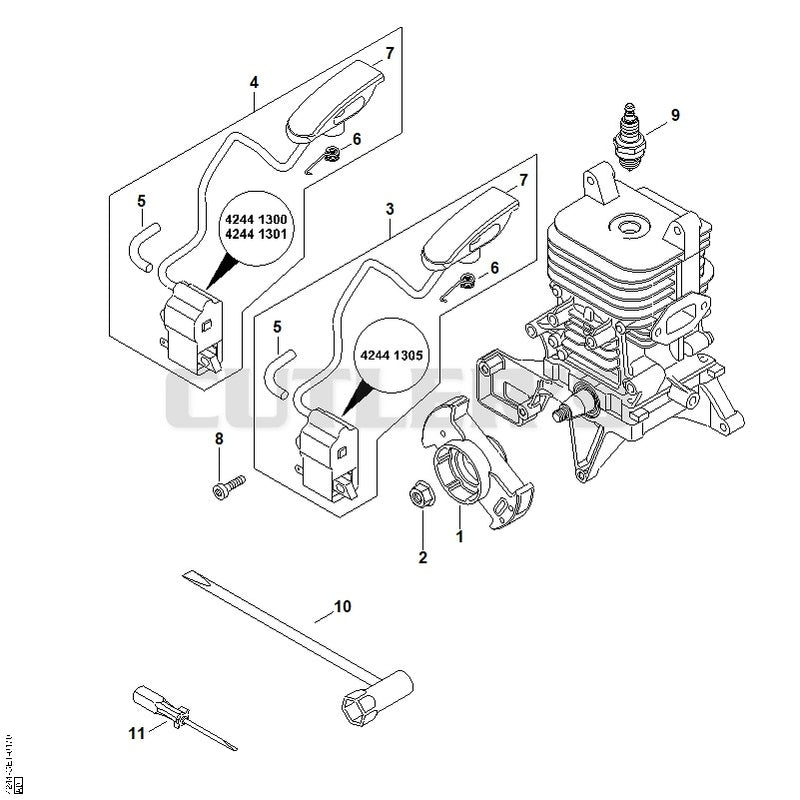 Ignition system BR 450-Z