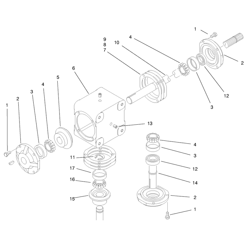 Gear Box Assembly No 94-4641