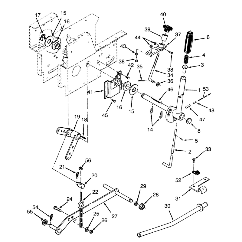 Manual Lift Linkage