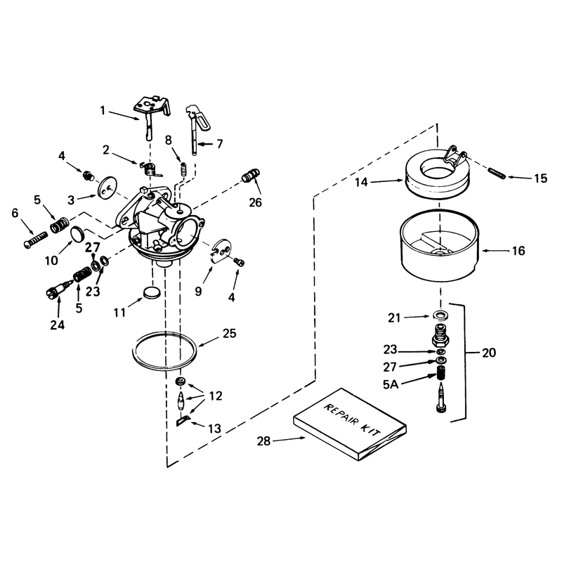 Carburetor No. 632111
