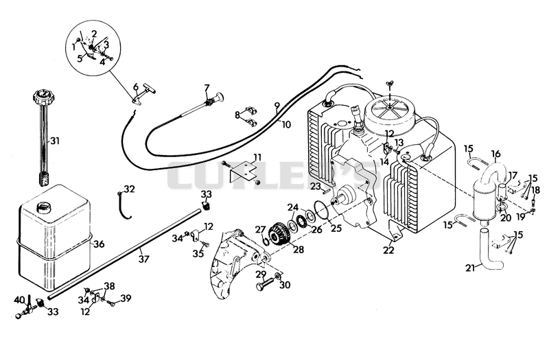 FUEL AND EXHAUST SYSTEM