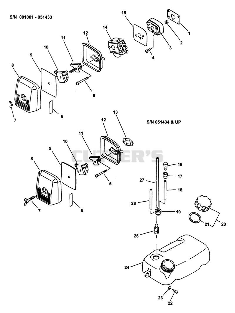Intake, Air Filter, Fuel System