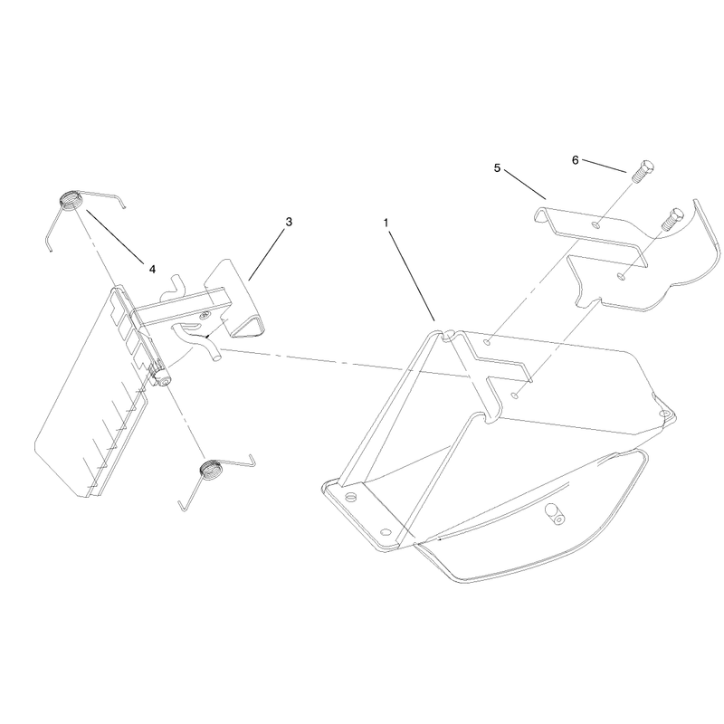 Discharge Chute Assembly Part No 93-0274