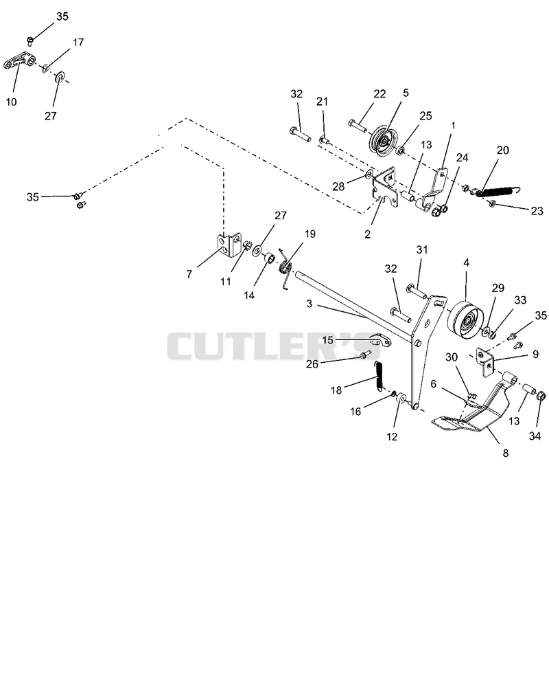Brake And Idlers