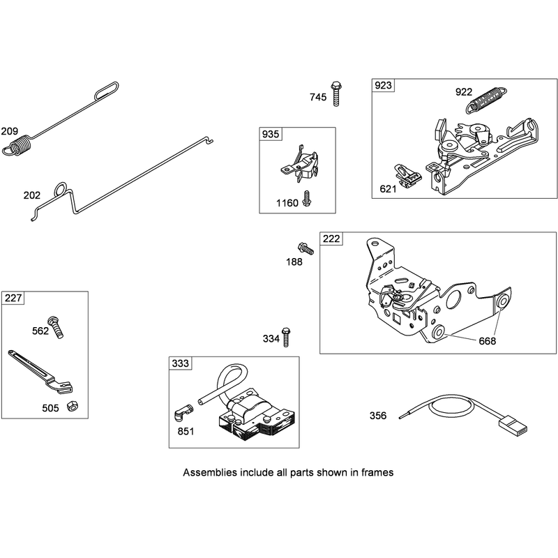 Governor Assembly Briggs and Stratton 126T07-0226-B1