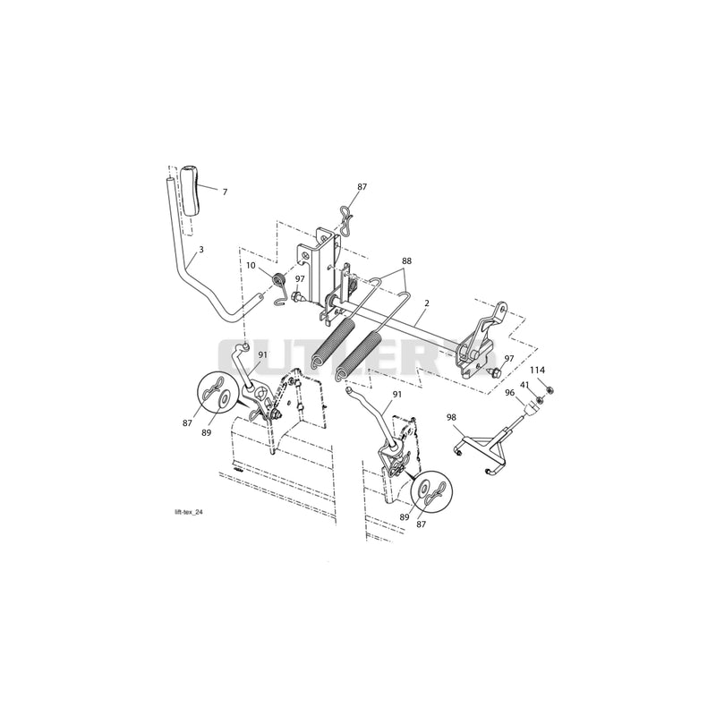 MOWER LIFT / DECK LIFT