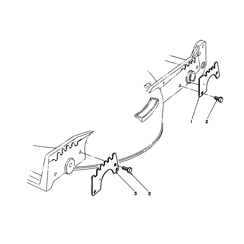 Wear Plate Kit No 49-4080 Optional