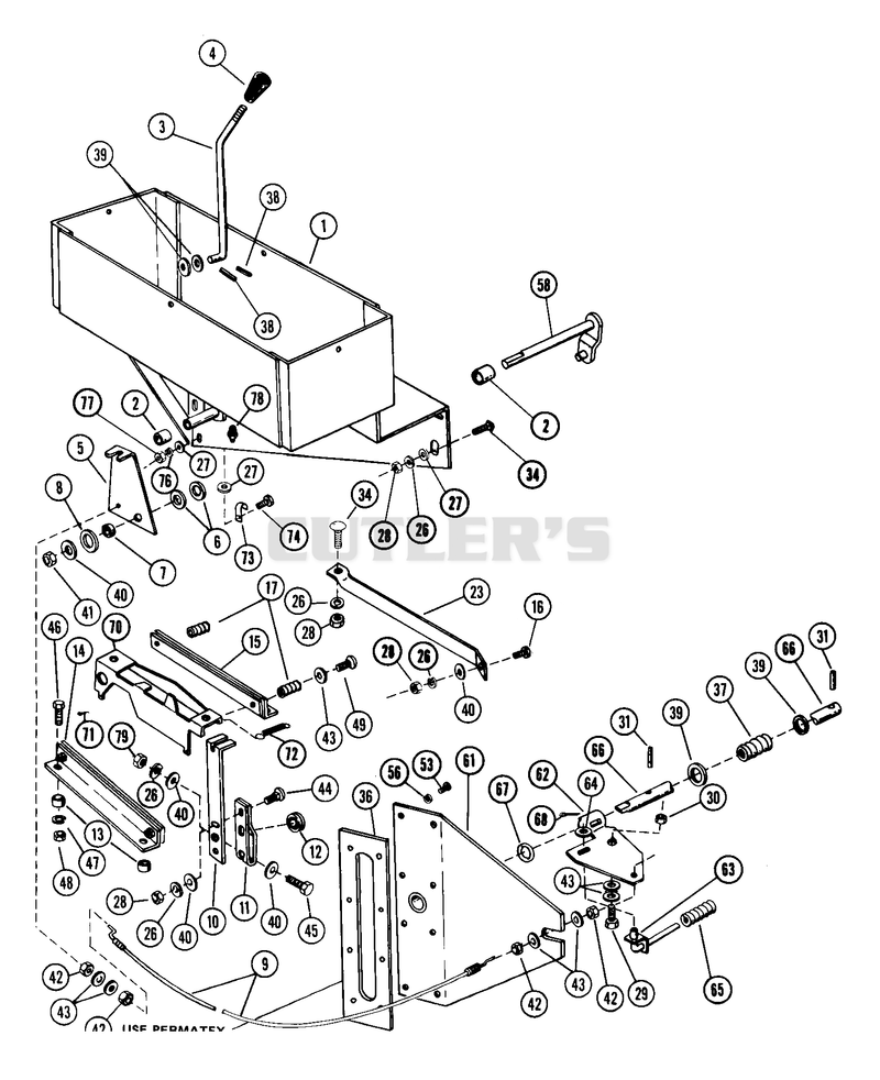 Hydrostatic Controls And Console Early Models