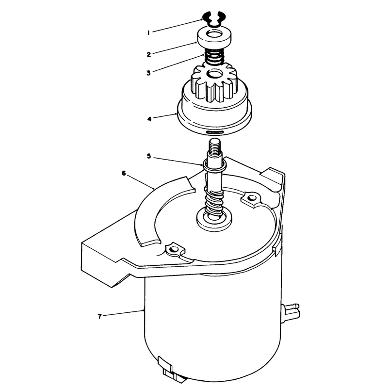 Starter Motor Assembly No 53-4500