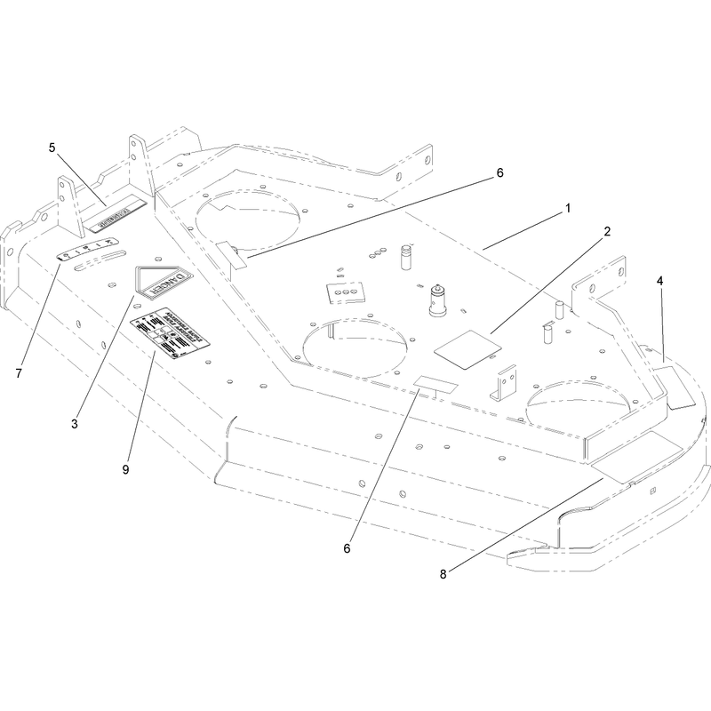Deck Assembly No. 110-4909