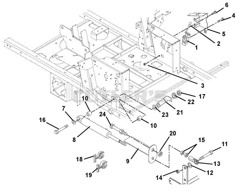 Lift Valve And Cylinder