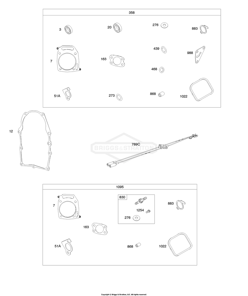 Engine/Valve Gasket Sets, Power Source Harness