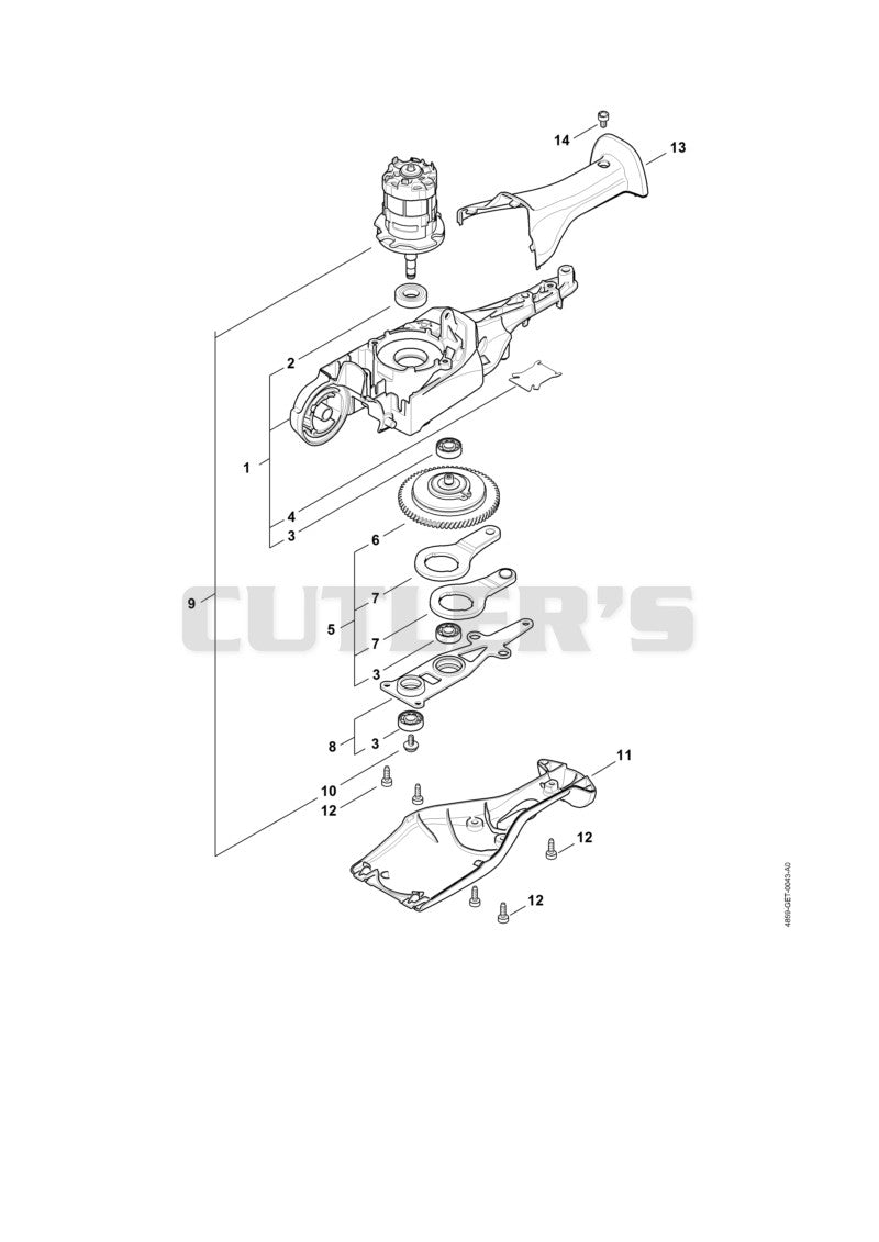 Gear head, Electric motor
