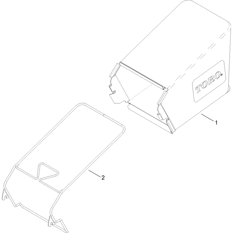 Grass Bag Assembly