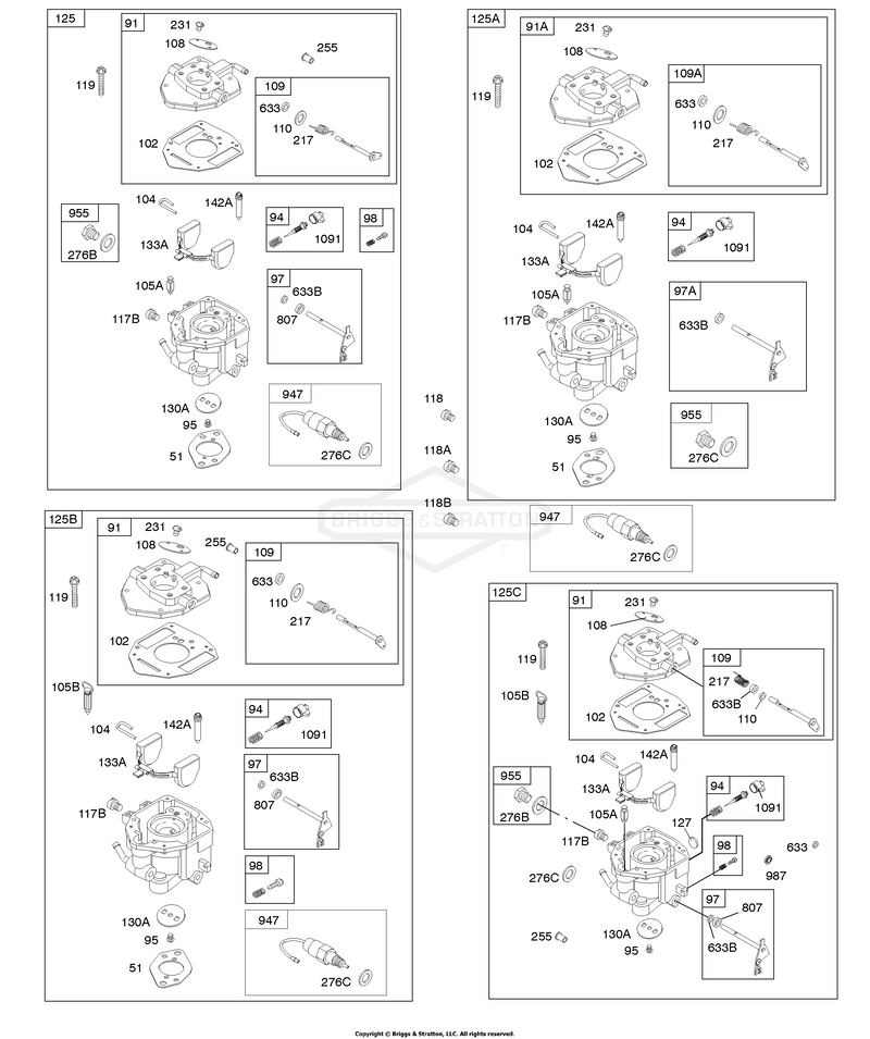 Carburetor, Carburetor Overhaul Kit