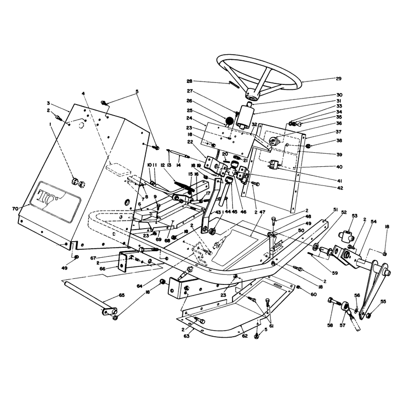 Frame and Steering Assembly