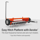 Husqvarna 588205201 SL40 Easy Hitch Spike Aerator, Riding Lawn Mower Attachments Compatible with Easy Hitch Platform