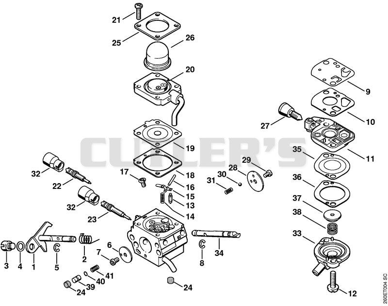 Carburetor C1Q-S110 (43.2008)
