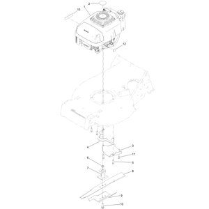 Engine and Blade Assembly