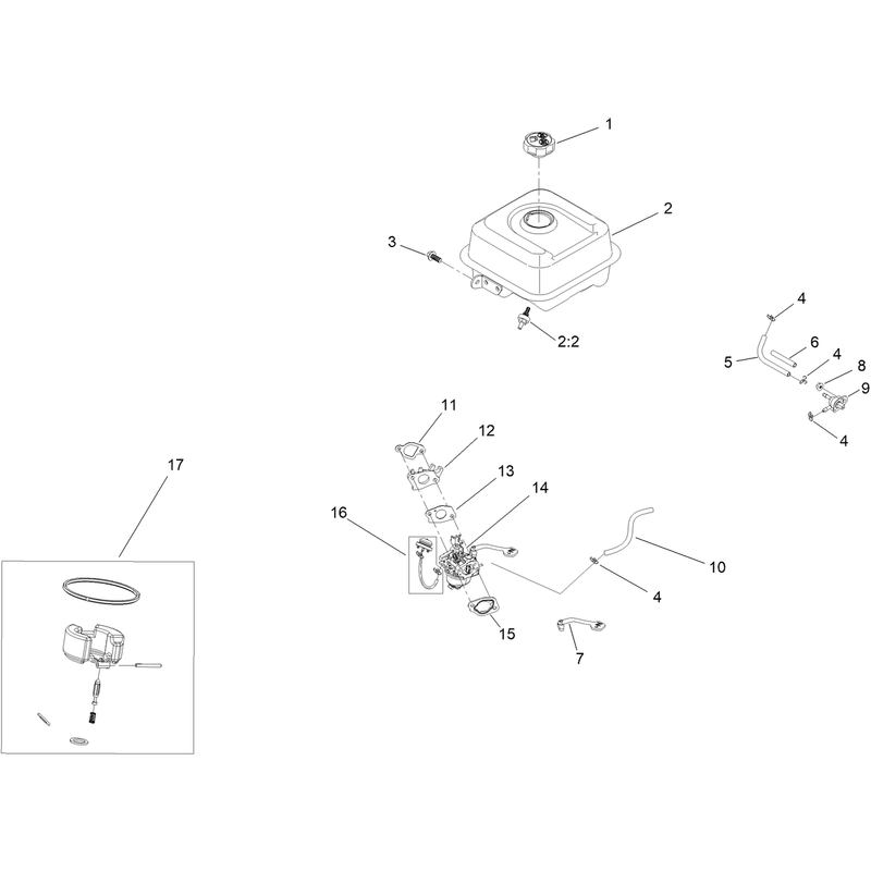 Fuel System and Carburetor Assembly