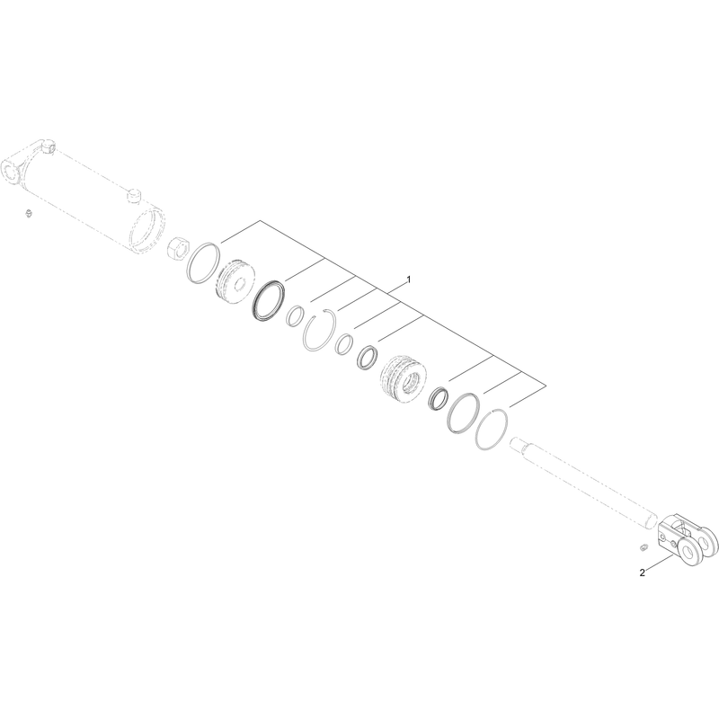 Hydraulic Cylinder Assembly No. 139-0779