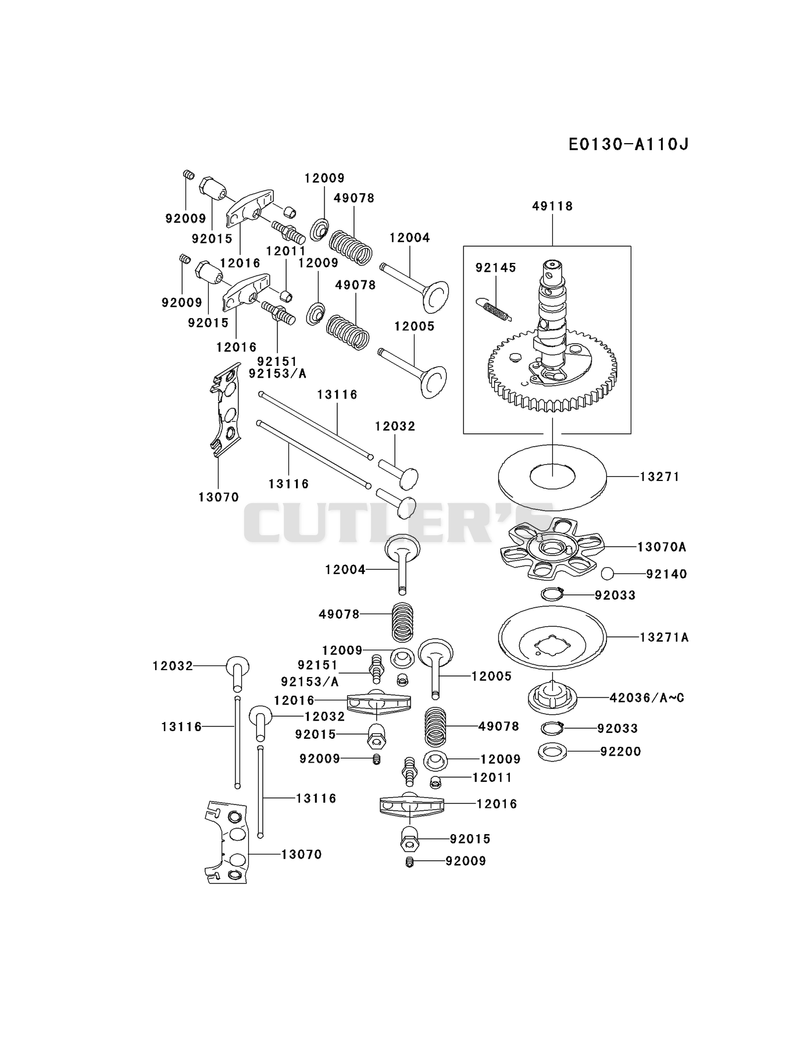 VALVE/CAMSHAFT