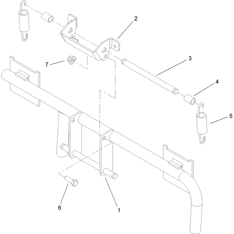 Bagger Mount Assembly No. 109-6771