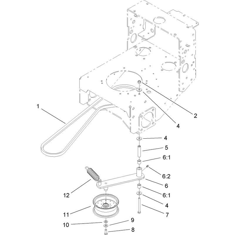 Drive Belt and Tensioner Assembly