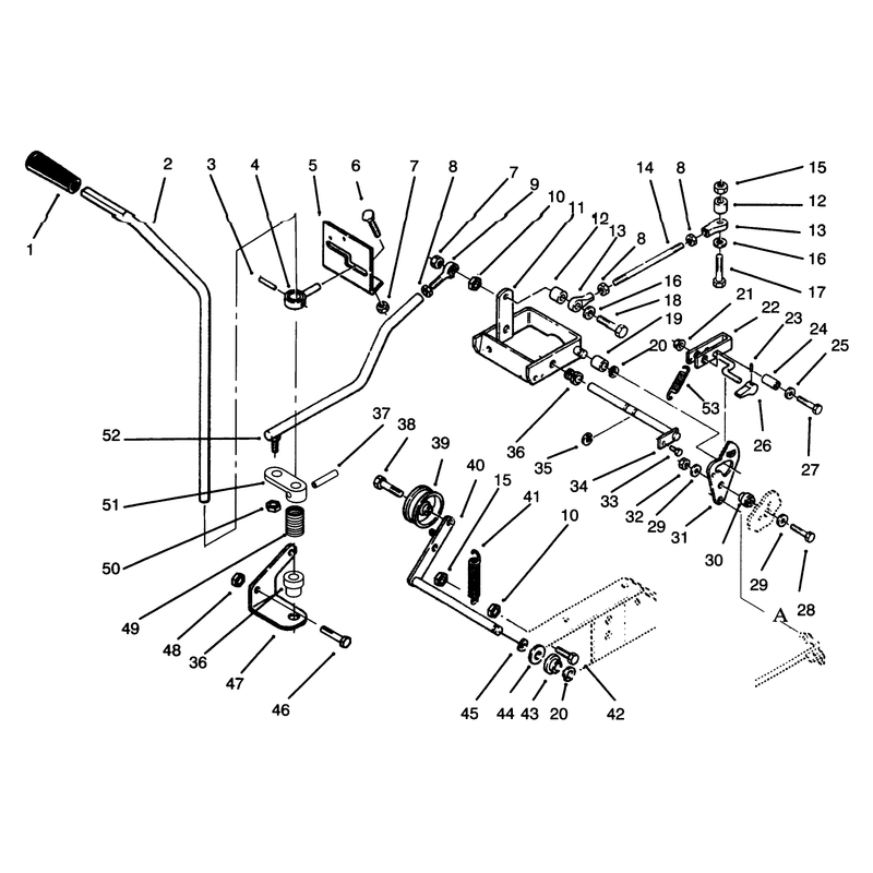 Clutch Brake Motion Control Linkage