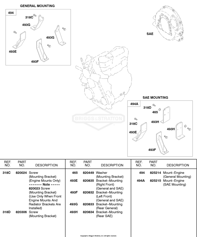 Engine Mounting Brackets