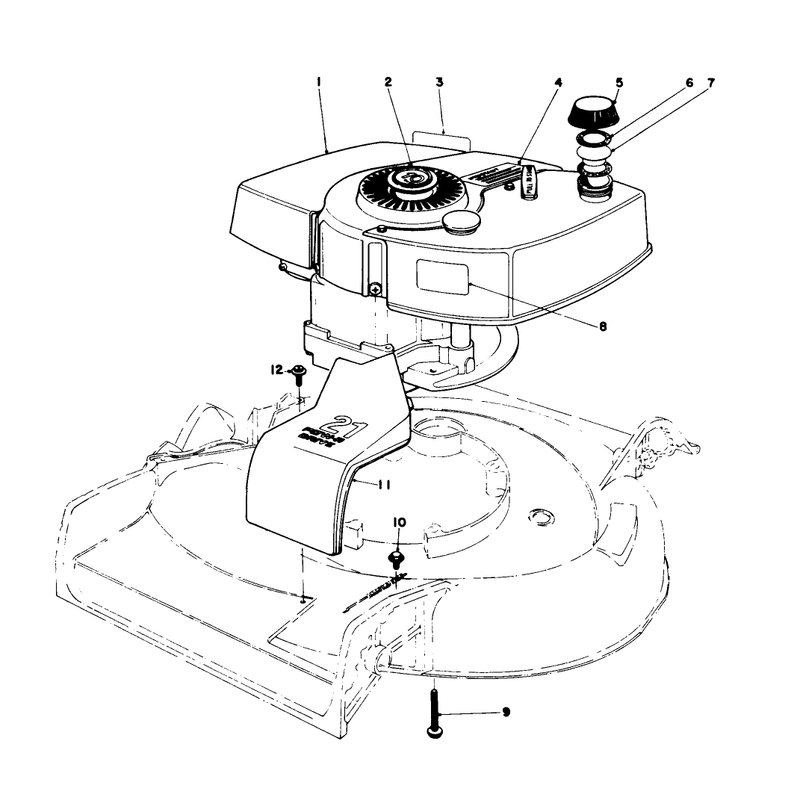 Engine Assembly Model No 21658