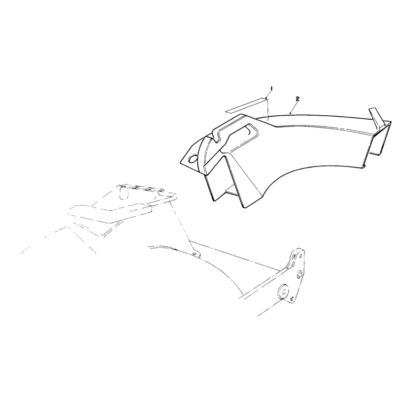 Side Discharge Chute Model No 59168 Optional
