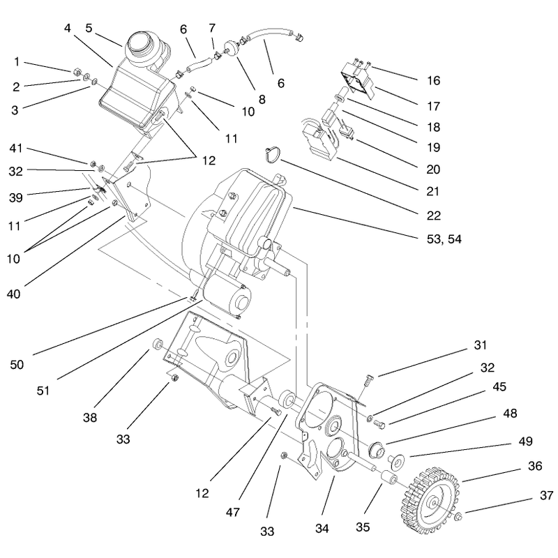 Engine & Frame Assembly