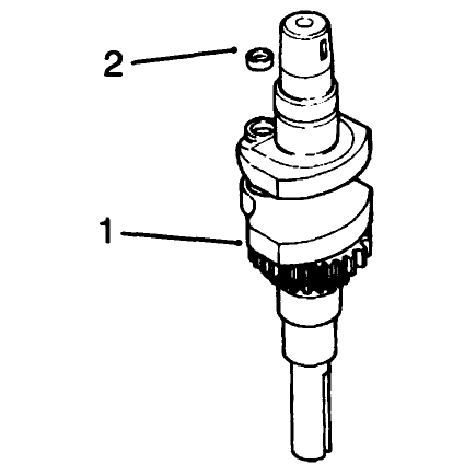 Crankshaft Engine Kohler Model No Cv14 S 1429