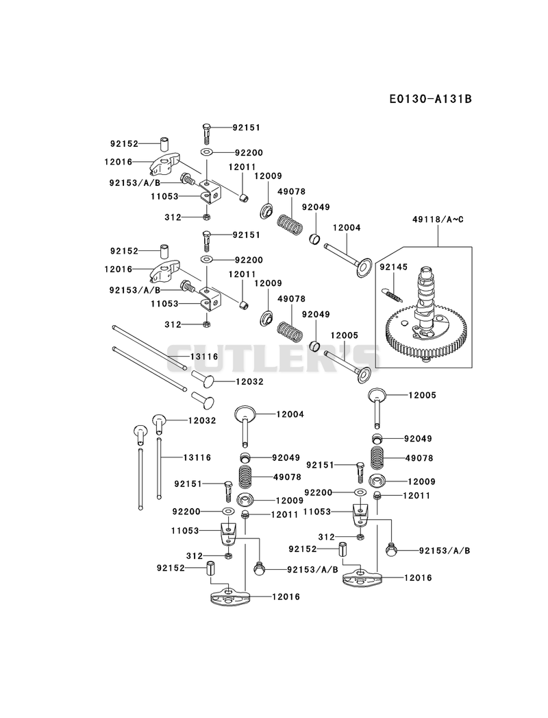 VALVE/CAMSHAFT