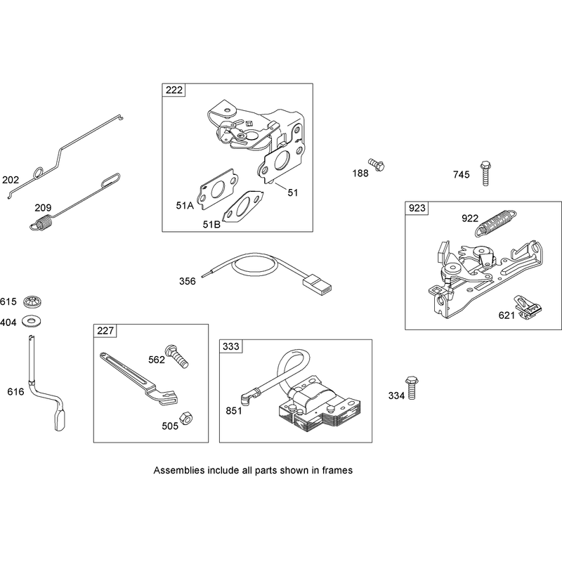 Governor Assembly Briggs and Stratton 122602-0207-B1