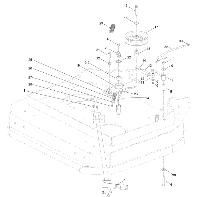 Pad and Spring Assembly