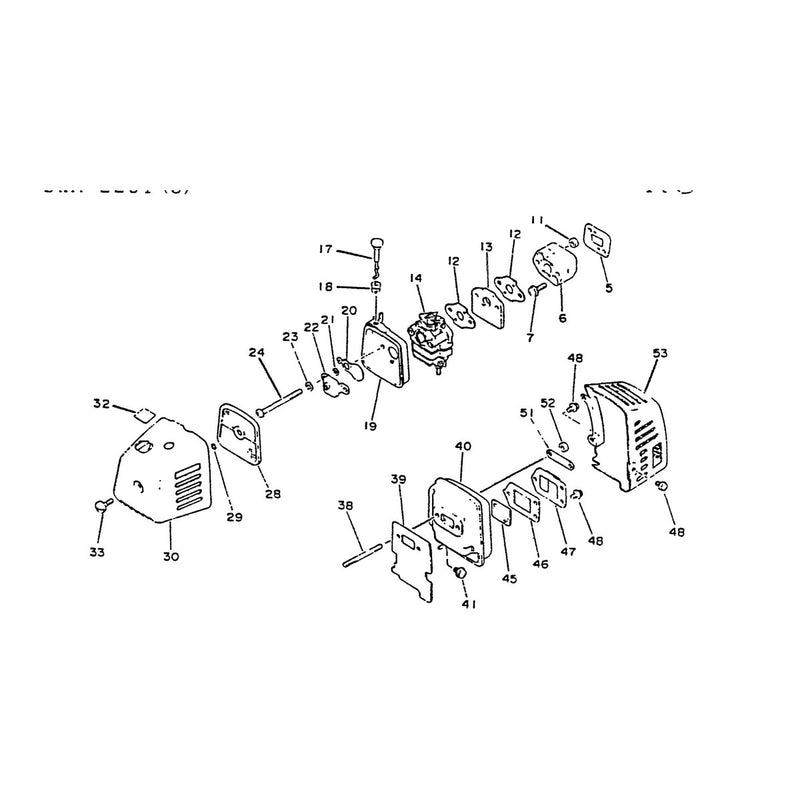 Intake Carburetor and Air Cleaner