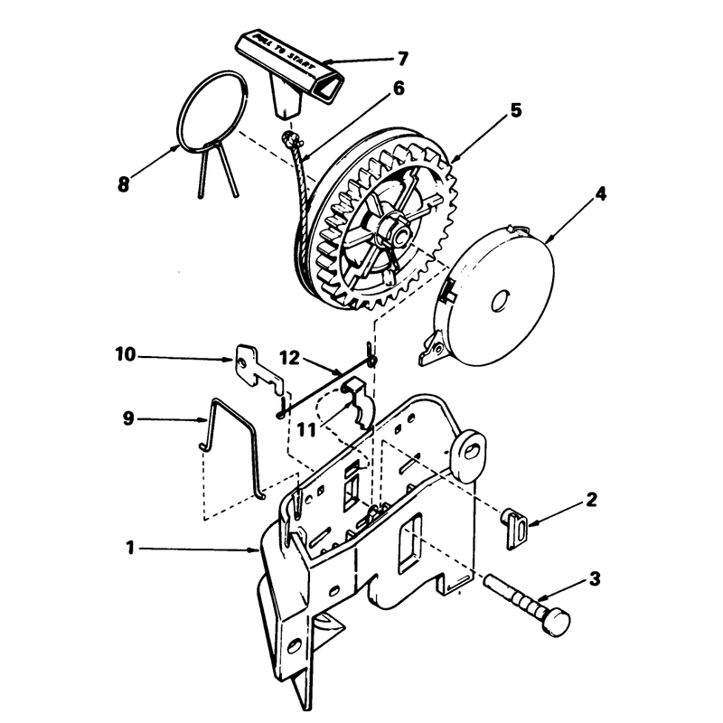 Starter Assembly No 590532