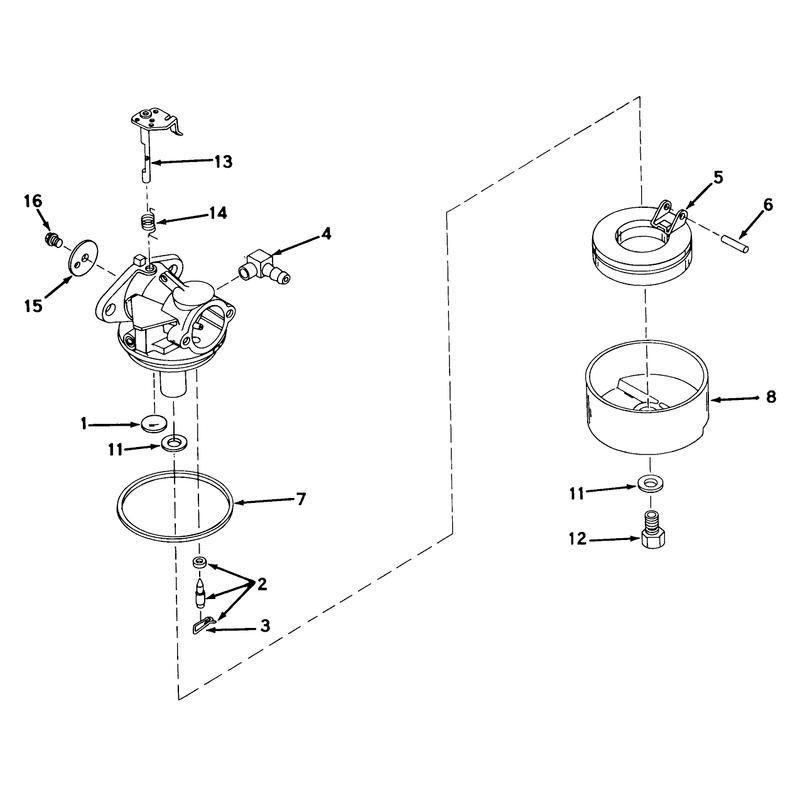 Carburetor No 631612