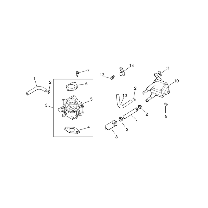Fuel System Assembly Kohler CH20S-64667