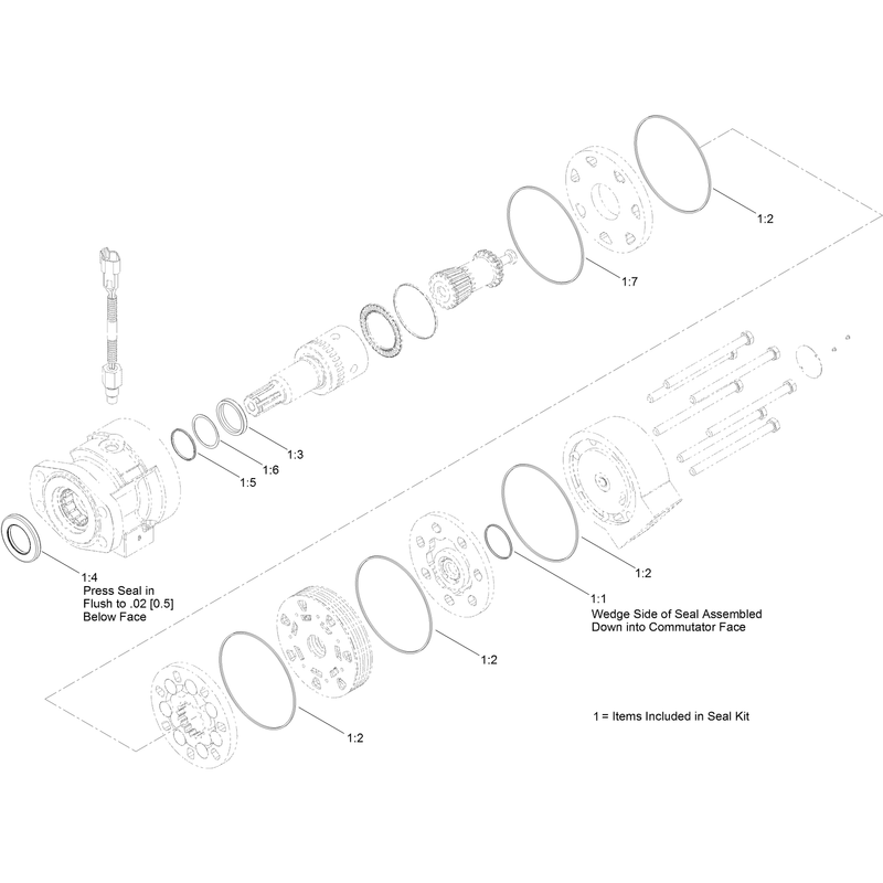 Hydraulic Motor Assembly No 132-5745