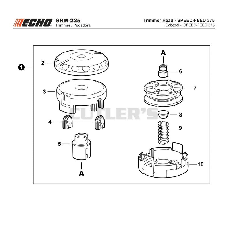 Trimmer Head Speed Feed 375
