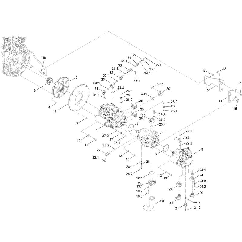Hydraulic Pump Assembly