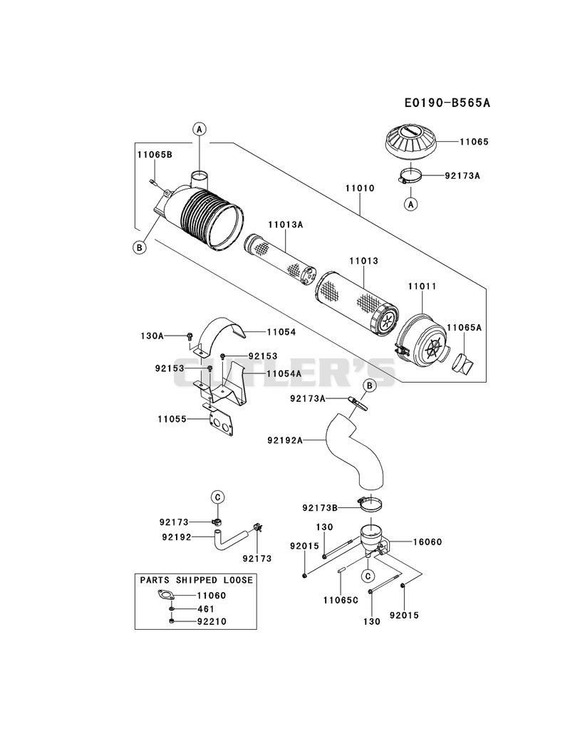 AIR-FILTER/MUFFLER